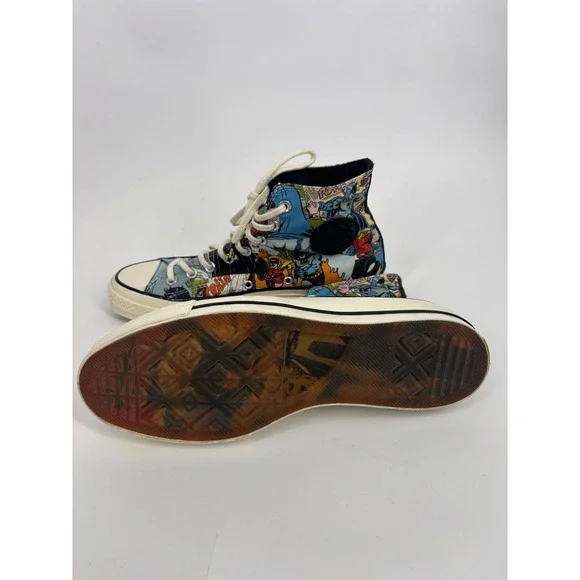 Converse Sneaker Unisex Mens 8 Womens 10 Batman 80th Anniversary Chuck 70 Hi - Picture 9 of 14